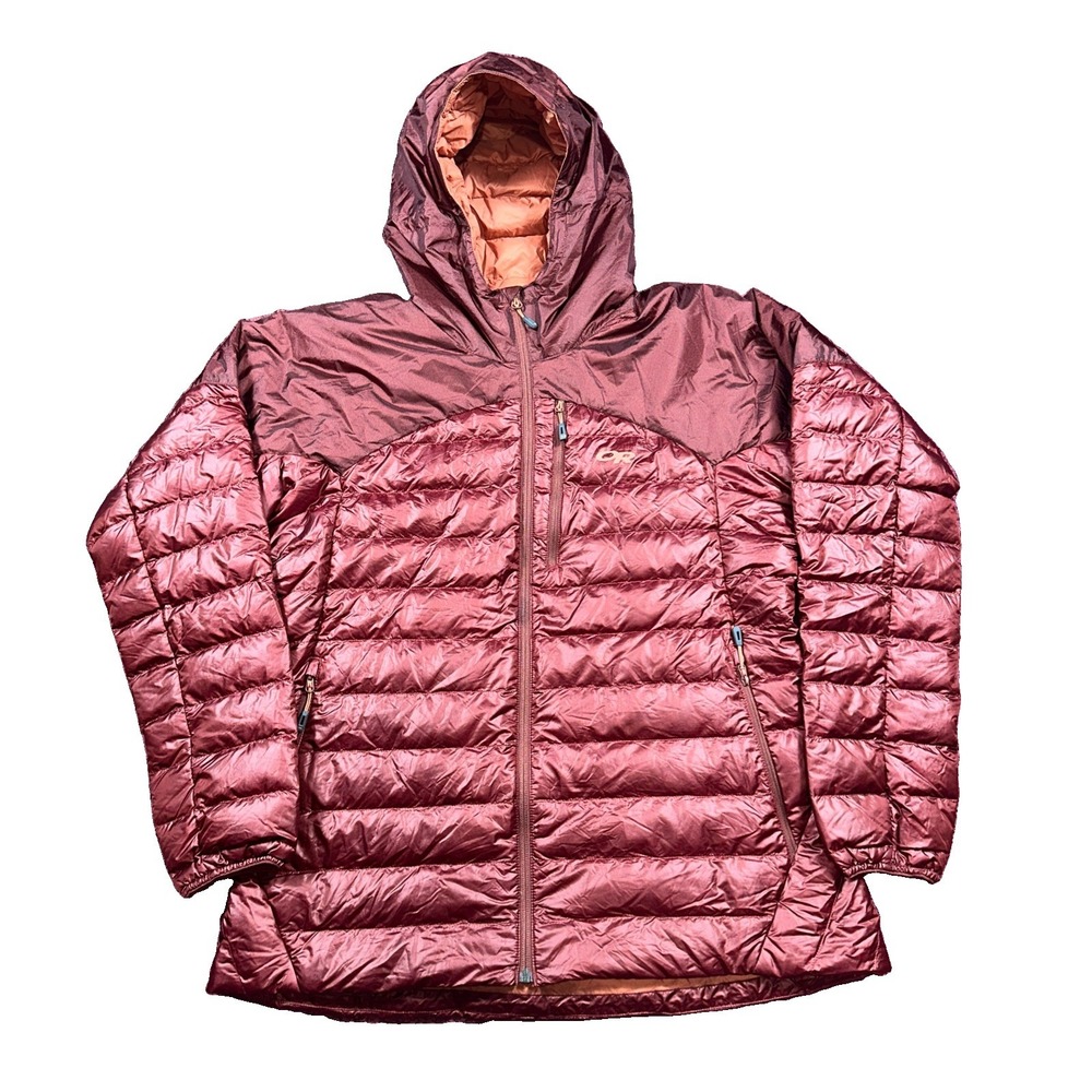 Outdoor Research Helium Down Hoodie Women's Puffer Jacket Size XL/TG